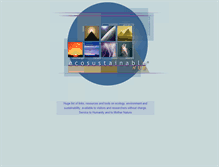 Tablet Screenshot of ecosustainable.net